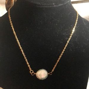 Freshwater pearl necklace